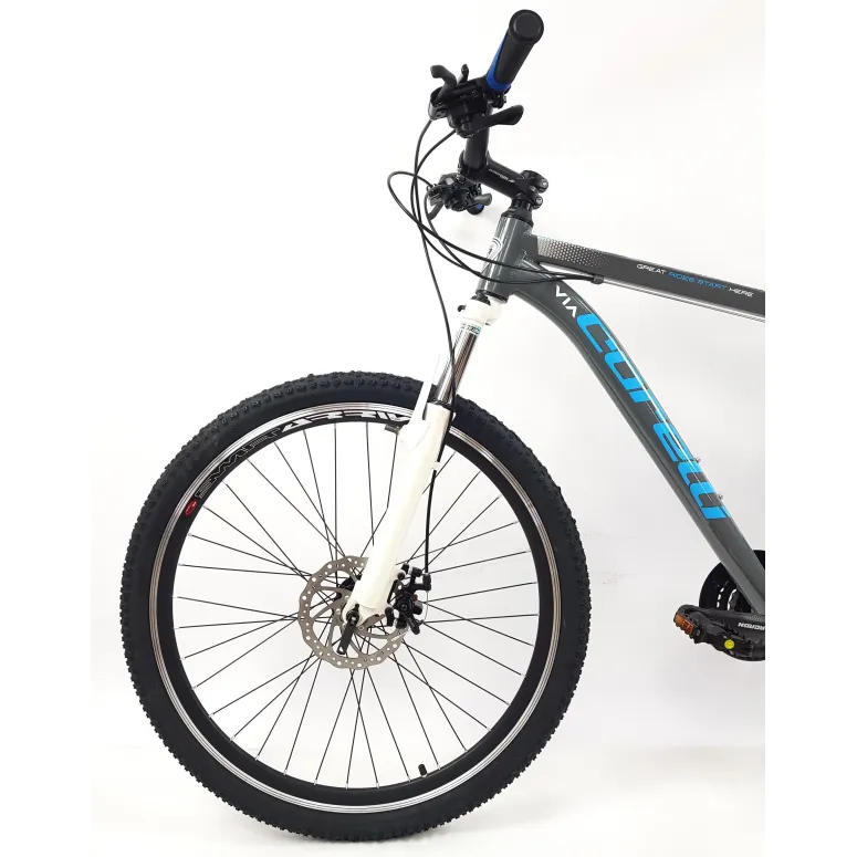 Rower Górski Damski Męski 27,5 Tarcze Amortyzowany MTB Hardtail ALU Cyngle