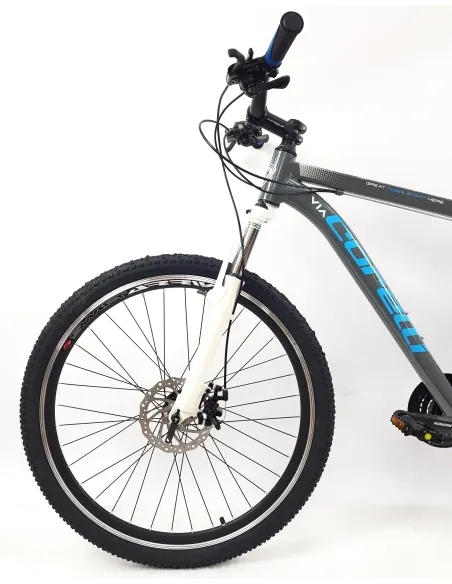 Rower Górski Damski Męski 27,5 Tarcze Amortyzowany MTB Hardtail ALU Cyngle