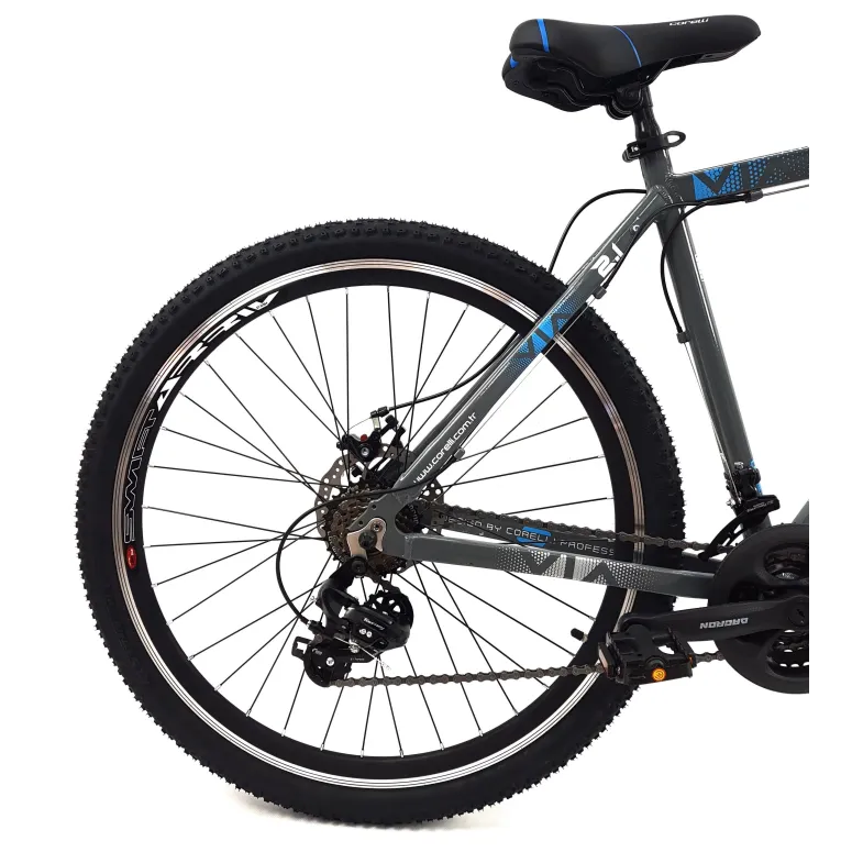 Rower Górski Damski Męski 27,5 Tarcze Amortyzowany MTB Hardtail ALU Cyngle