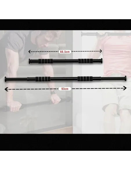 Drążek Ultrasport Do Podciągania Regulowany Do Drzwi Antypoślizgowy 100kg
