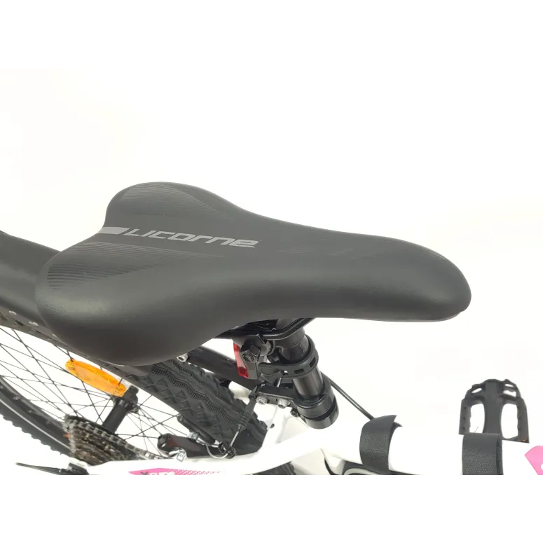 Rower Górski Dziewczęcy Młodzieżowy 24 Amortyzacja Sakwa Światła Dzwonek