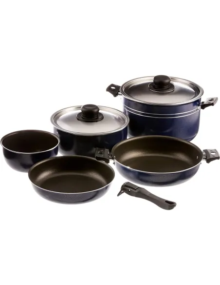 Campingaz Komplet Kempingowy Stal Aluminium 9 Częściowy 202025 Niebieski