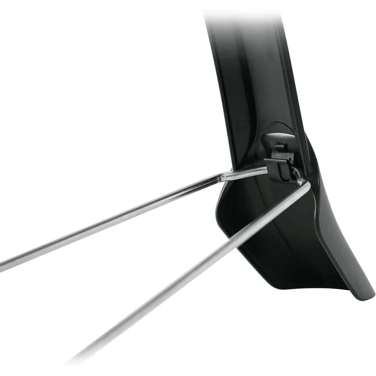 Błotniki Rowerowe SKS Velo 42 Urban Zestaw Przód Tył Z Rozpórkami Czarne 28