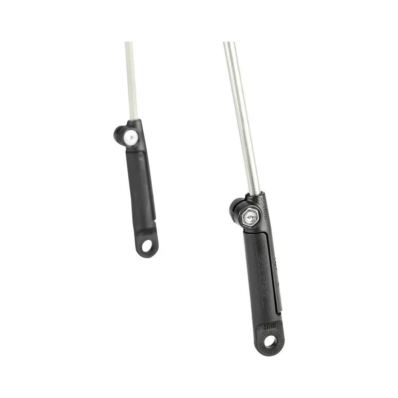 Błotniki Rowerowe SKS Velo 42 Urban Zestaw Przód Tył Z Rozpórkami Czarne 28