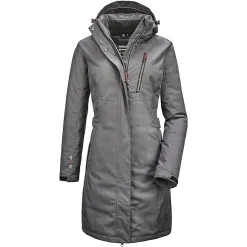 Płaszcz Damski Killtec Alisi Z Kapturem Wodoszczelny Wiatroszczelny r. 40
