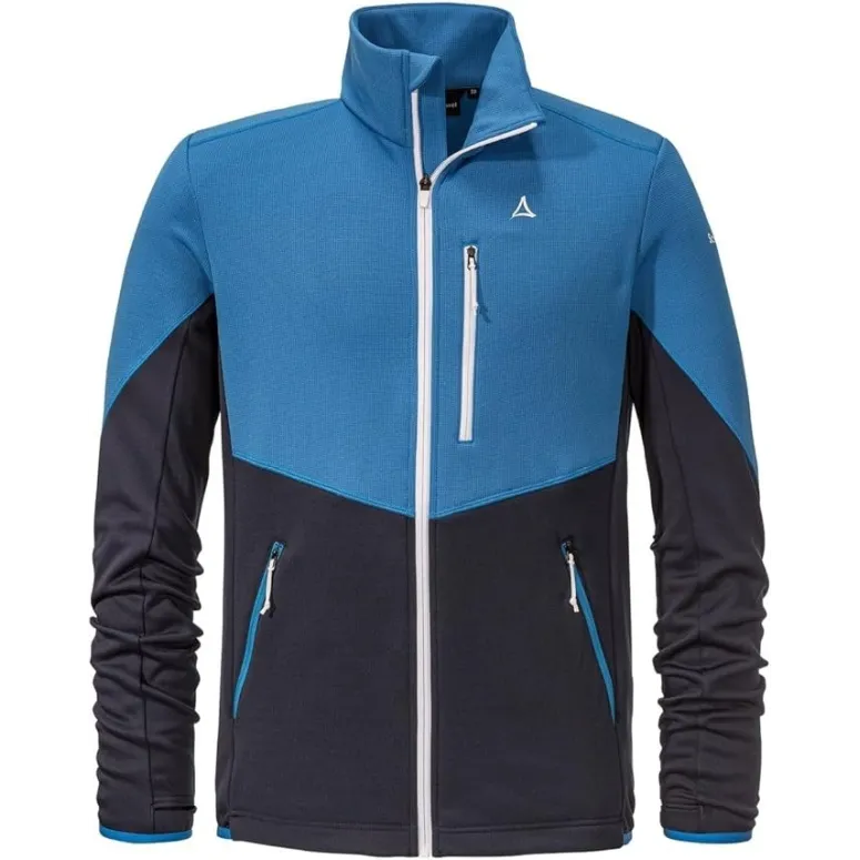 Kurtka Męska Schöffel Lodron Polarowa Wygodna Elastyczna Niebieska r 54/XXL