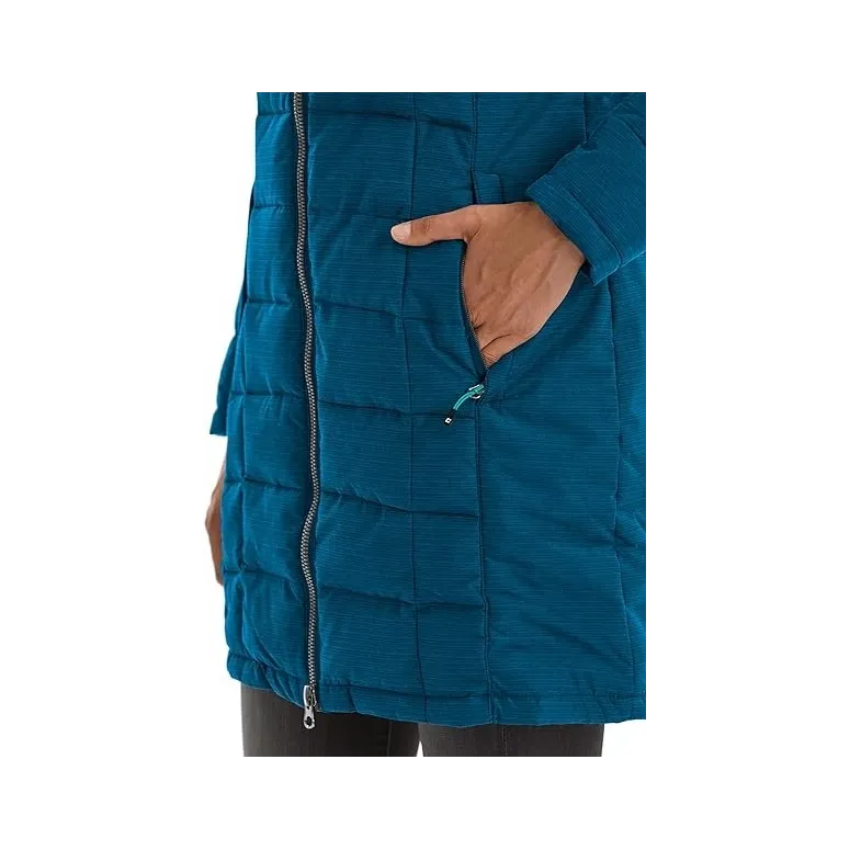 Damska Parka Zimowa Killtec Skane Wmn Prk Puchowa z Kapturem r. 44 US 14