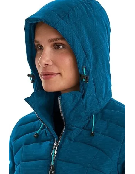 Damska Parka Zimowa Killtec Skane Wmn Prk Puchowa z Kapturem r. 44 US 14