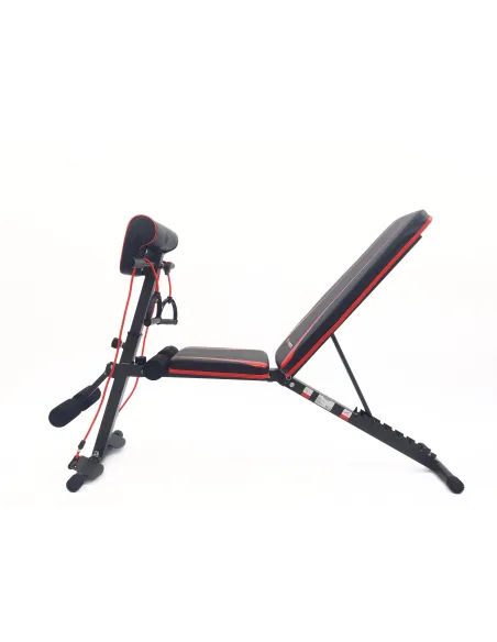 Wielofunkcyjna Regulowana Ławka Treningowa CITYSPORTS S1 Stal Limit 150 Kg