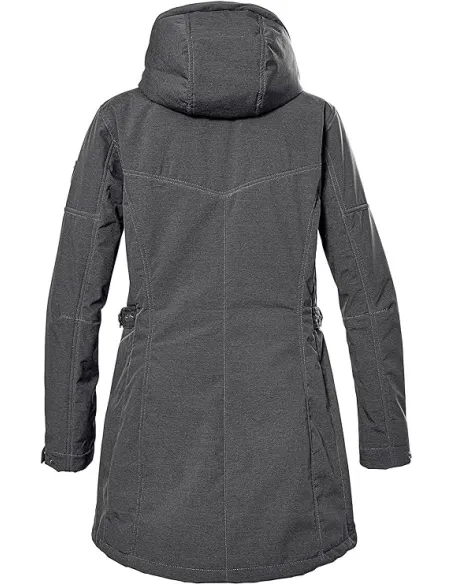 Parka Damska Zimowa G.I.G.A DX Gw 46 Softshell Granatowa Z Kapturem r. 46