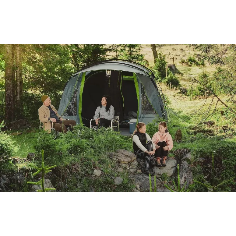 Namiot Coleman Vail Tunelowy Osłona UV Ognioodporny Wszyta Podłoga 4 Osoby