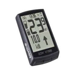 Licznik Rowerowy Sigma Eox V1300 Bezprzewodowy Komputer Czarny E-bike IPX7