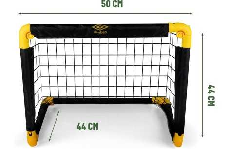 Bramki Do Piłki Nożnej Umbro Składane Dla Dzieci Plastikowe 55 x 44 x 44 cm