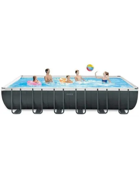 Basen Ogrodowy Stelażowy Intex 26364GN 732x366x132 31805L Pompa Piaskowa