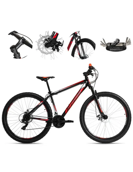 Męski Rower Górski 29 Amortyzacja Tarcze 21 Biegów