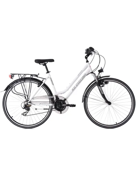 Rower Miejski Damski 28 Bagażnik Oświetlenie Dzwonek Stopka Damka Błotniki