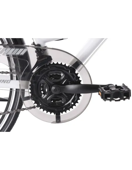 Rower Miejski Damski 28 Bagażnik Oświetlenie Dzwonek Stopka Damka Błotniki - 9