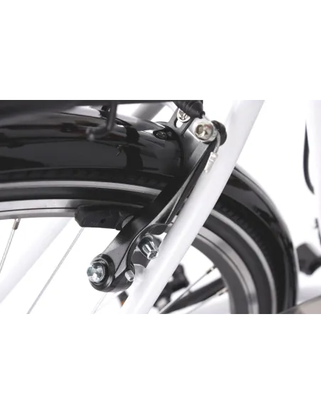 Rower Miejski Damski 28 Bagażnik Oświetlenie Dzwonek Stopka Damka Błotniki - 8