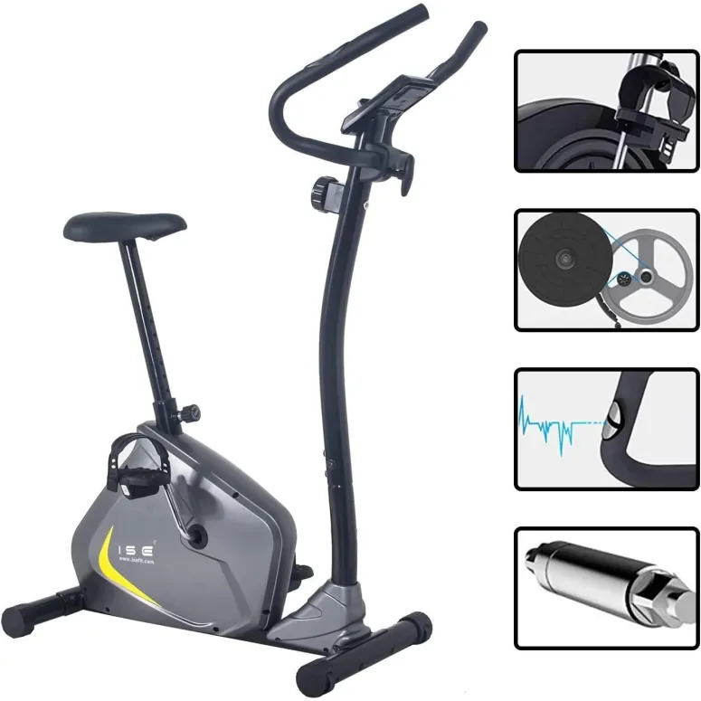 Ergonomiczny Rower Treningowy ISE Konsola Wielofunkcyjna Obciążenie 110kg