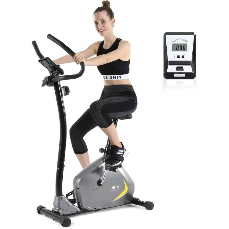 Ergonomiczny Rower Treningowy ISE Konsola Wielofunkcyjna Obciążenie 110kg