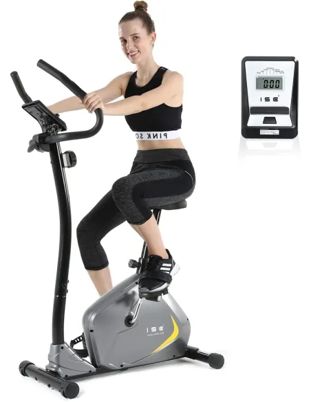 Ergonomiczny Rower Treningowy ISE Konsola Wielofunkcyjna Obciążenie 110kg