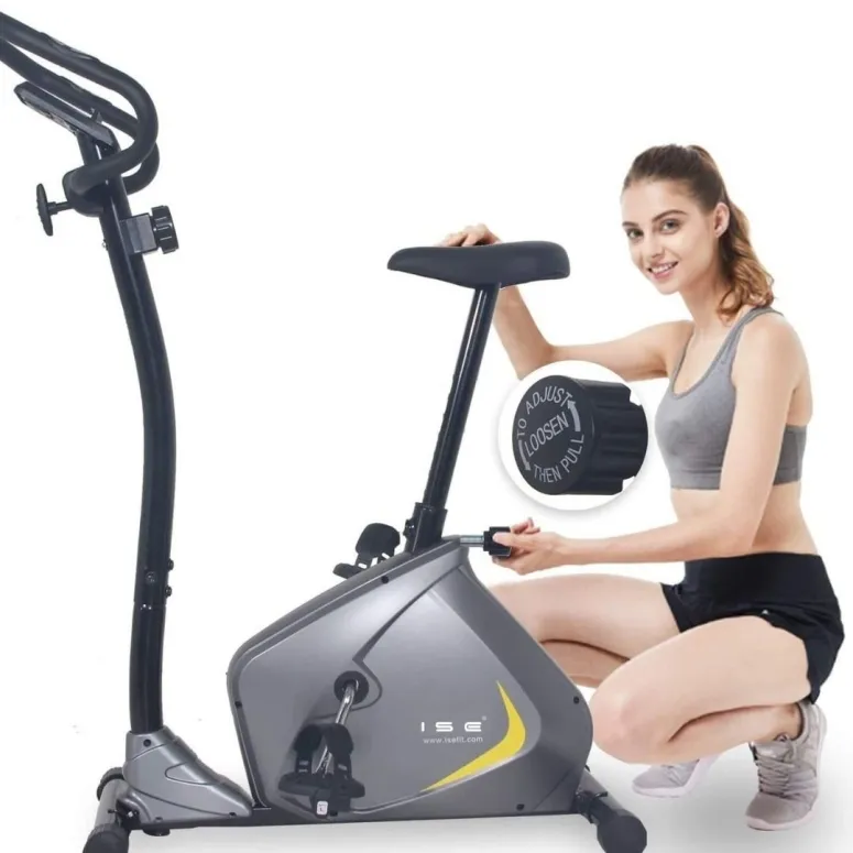 Ergonomiczny Rower Treningowy ISE Konsola Wielofunkcyjna Obciążenie 110kg