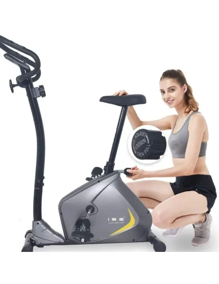Ergonomiczny Rower Treningowy ISE Konsola Wielofunkcyjna Obciążenie 110kg