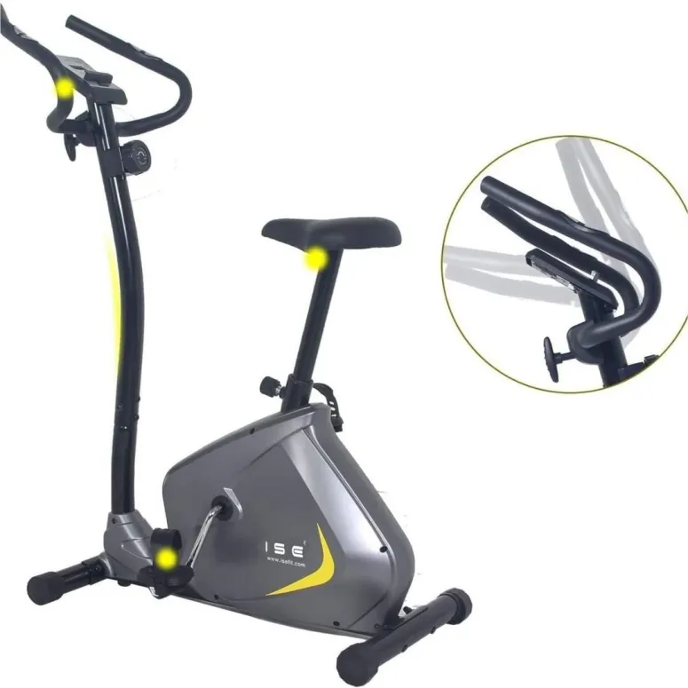 Ergonomiczny Rower Treningowy ISE Konsola Wielofunkcyjna Obciążenie 110kg