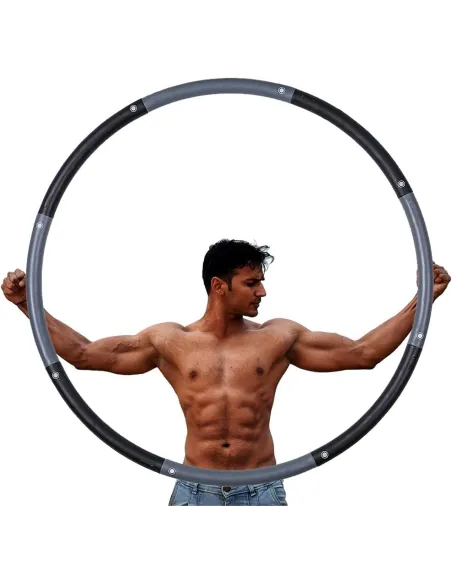 Joofang Hula Hoop Obręcz Do Ćwiczeń Z Obciążeniem Zdejmowana Konstrukcja