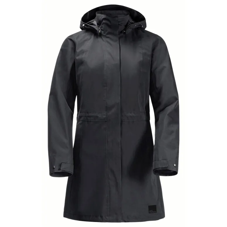 Kurtka Damska Zimowa Jack Wolfskin Ottawa Coat 3 W 1 Wodoodporna Bluesign