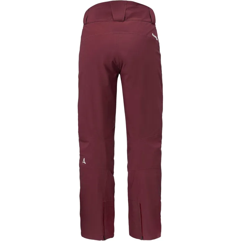 Spodnie Narciarskie Damskie Schöffel Weissach Wodoodporne Bordowe r. XL/44