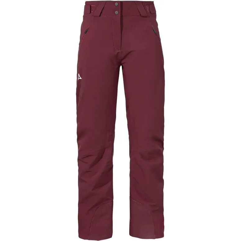 Spodnie Narciarskie Damskie Schöffel Weissach Wodoodporne Bordowe r. XL/44