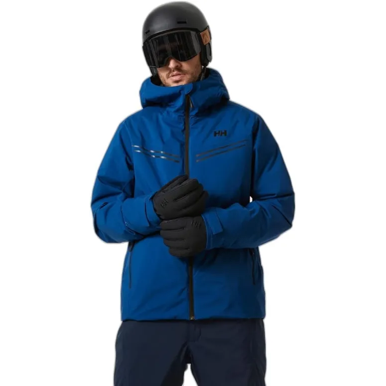 Kurtka Narciarska Męska Helly Hansen Alpine Niebieska Wodoodporna r. L