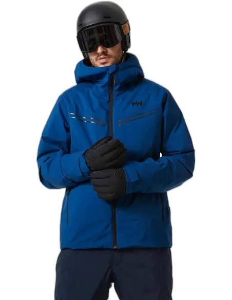 Kurtka Narciarska Męska Helly Hansen Alpine Niebieska Wodoodporna r. L