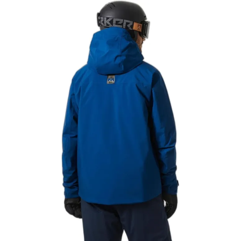 Kurtka Narciarska Męska Helly Hansen Alpine Niebieska Wodoodporna r. L