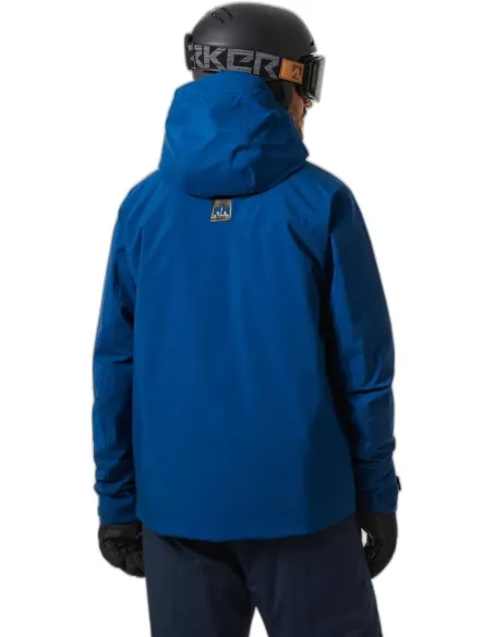 Kurtka Narciarska Męska Helly Hansen Alpine Niebieska Wodoodporna r. L