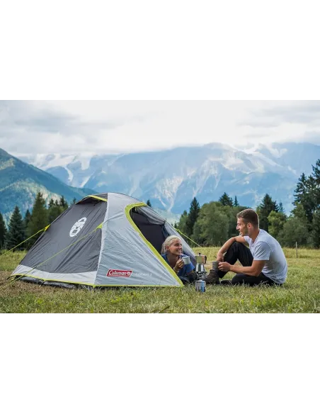Namiot 2 Osobowy Coleman Darwin 3 Poliester Wodoodporny Konstrukcja Igloo