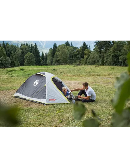 Namiot 2 Osobowy Coleman Darwin 3 Poliester Wodoodporny Konstrukcja Igloo