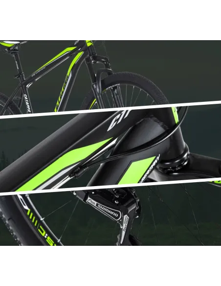 Rower Górski Męski Damski 29 MTB Hardtail Tarcze Stopka Dzwonek Góral Amory