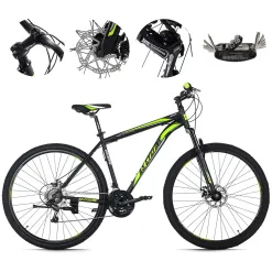 Rower Górski Męski Damski 29 MTB Hardtail Tarcze Stopka Dzwonek Góral Amory