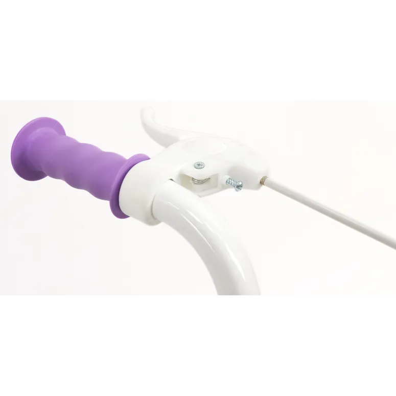 Rower Dziecięcy Dziewczęcy 16 Kraina Lodu Stalowy FROZEN Bagażnik Koszyk