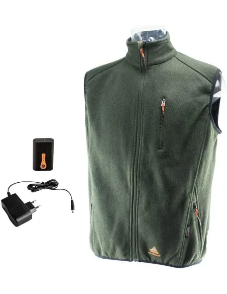 Kamizelka Podgrzewana Fire Performance Alpenheat Unisex Lekka Zielona r. S