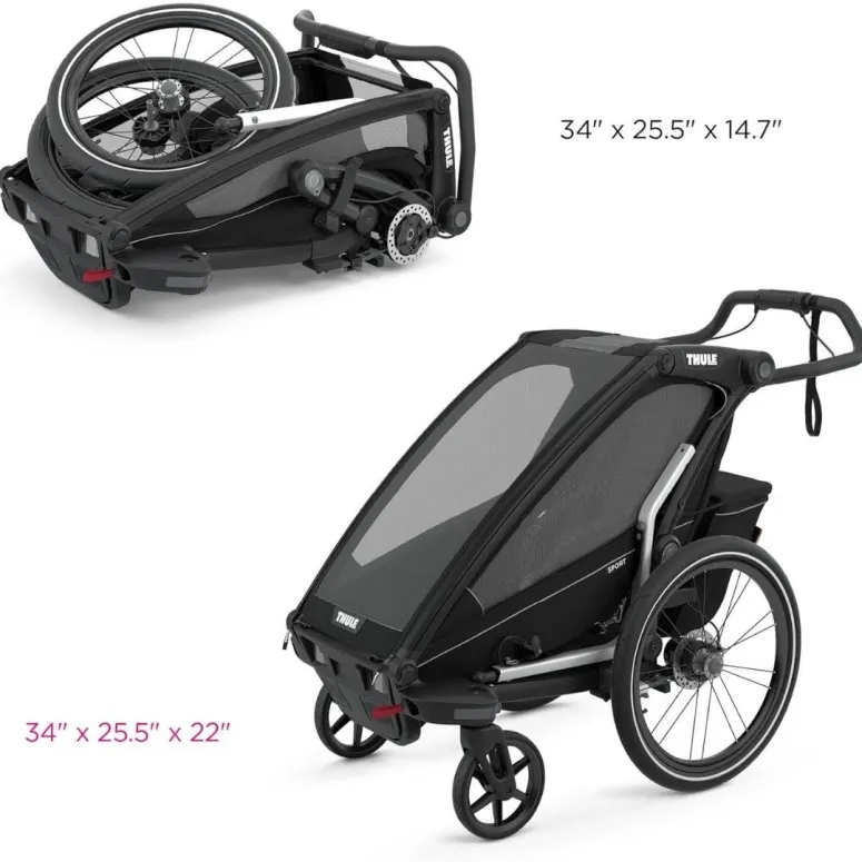 Przyczepka Rowerowa Thule ChariotSport Wielofunkcyjna NaRower Narty Jogging