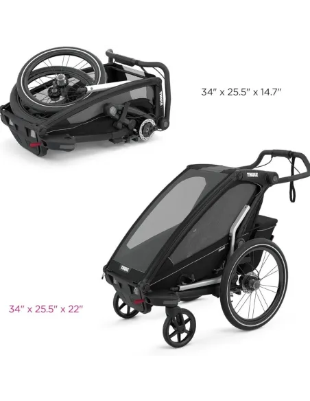 Przyczepka Rowerowa Thule ChariotSport Wielofunkcyjna NaRower Narty Jogging