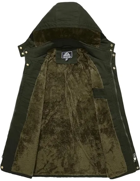 Kurtka Męska Magcomsen Cargo Z Kapturem Zielona Outdoorowa Wiatroszczelna M