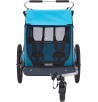 Przyczepka Rowerowa Spacerowa THULE Coaster XT Dla Dwójki Dzieci Max 45kg