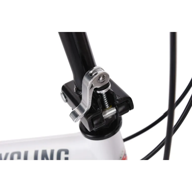 Rower Składany Miejski 20 Męski Damski Składak Stal Bagażnik Dzwonek Stopka