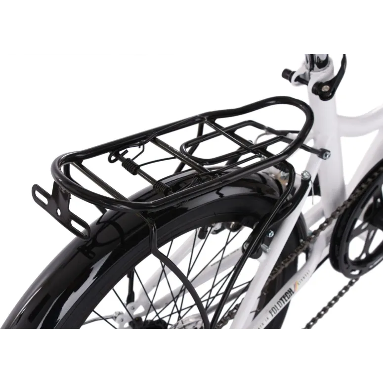 Rower Składany Miejski 20 Męski Damski Składak Stal Bagażnik Dzwonek Stopka