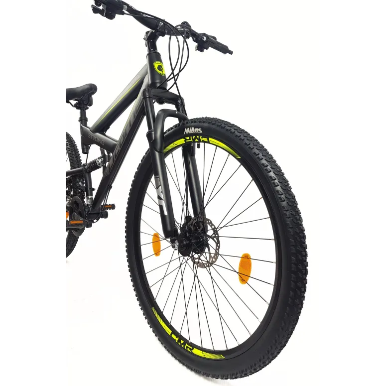 Rower Górski Męski Damski 29 MTB Dzwonek Odblaski Pełna Amortyzacja Góral