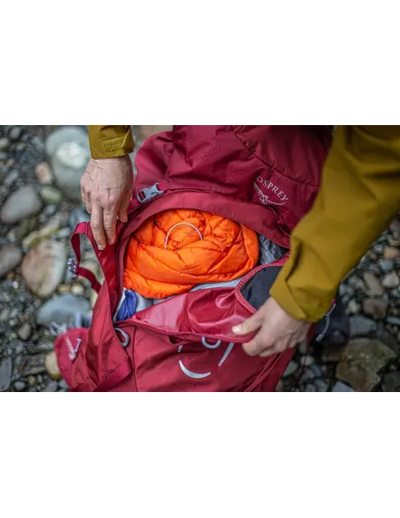 Plecak Turystyczny Osprey Ariel 65 Wyposażony Pas Biodrowy Pojemność 65L